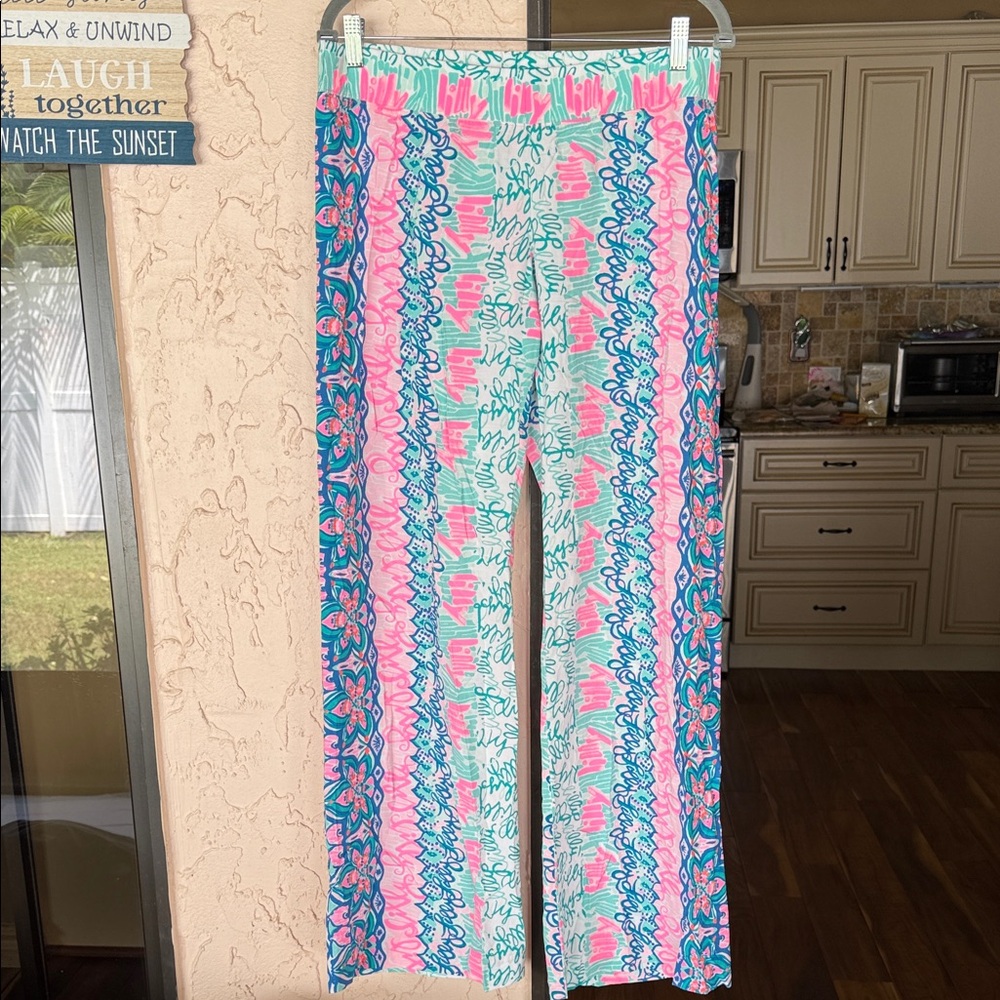 Lilly Pulitzer Multicolor Wide Leg Pants